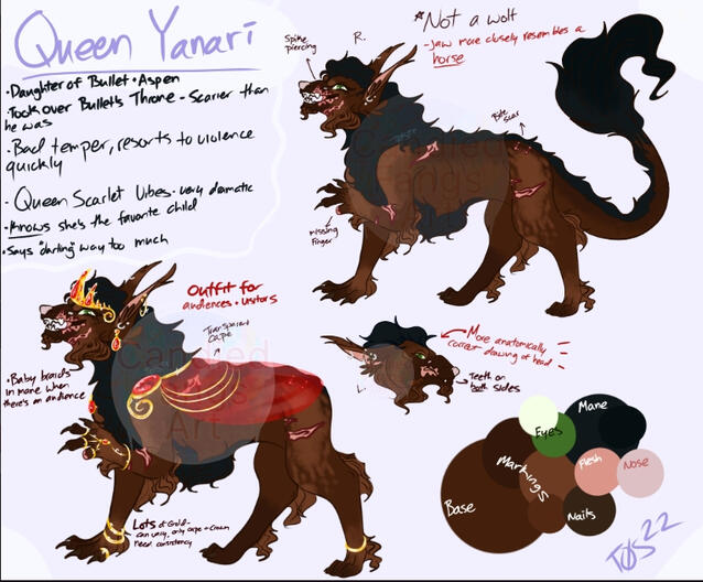 Queen Yanari Ref